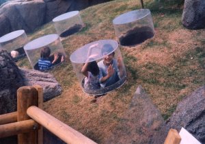 Here I am with two of my brothers at Hogle Zoo. I think I was about 7. This is the Gopher holes that is no longer there. 