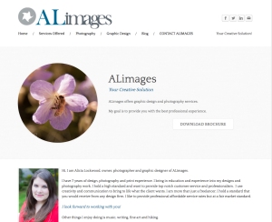 This is ALimages website. This is where you can information about what I do and past projects. It is also a great hub to access all the other social media places. 